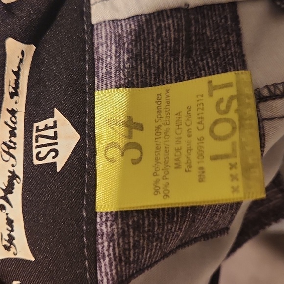 LOST Gray Casual Shorts - Picture 8 of 8